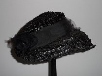 Black Woven Hat